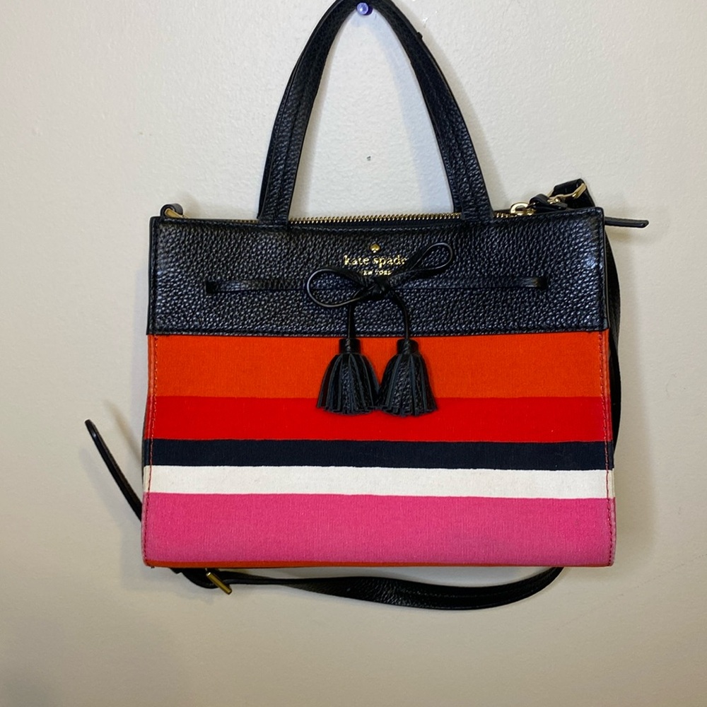 RARE kate spade Small Isobel Multicolor Satchel